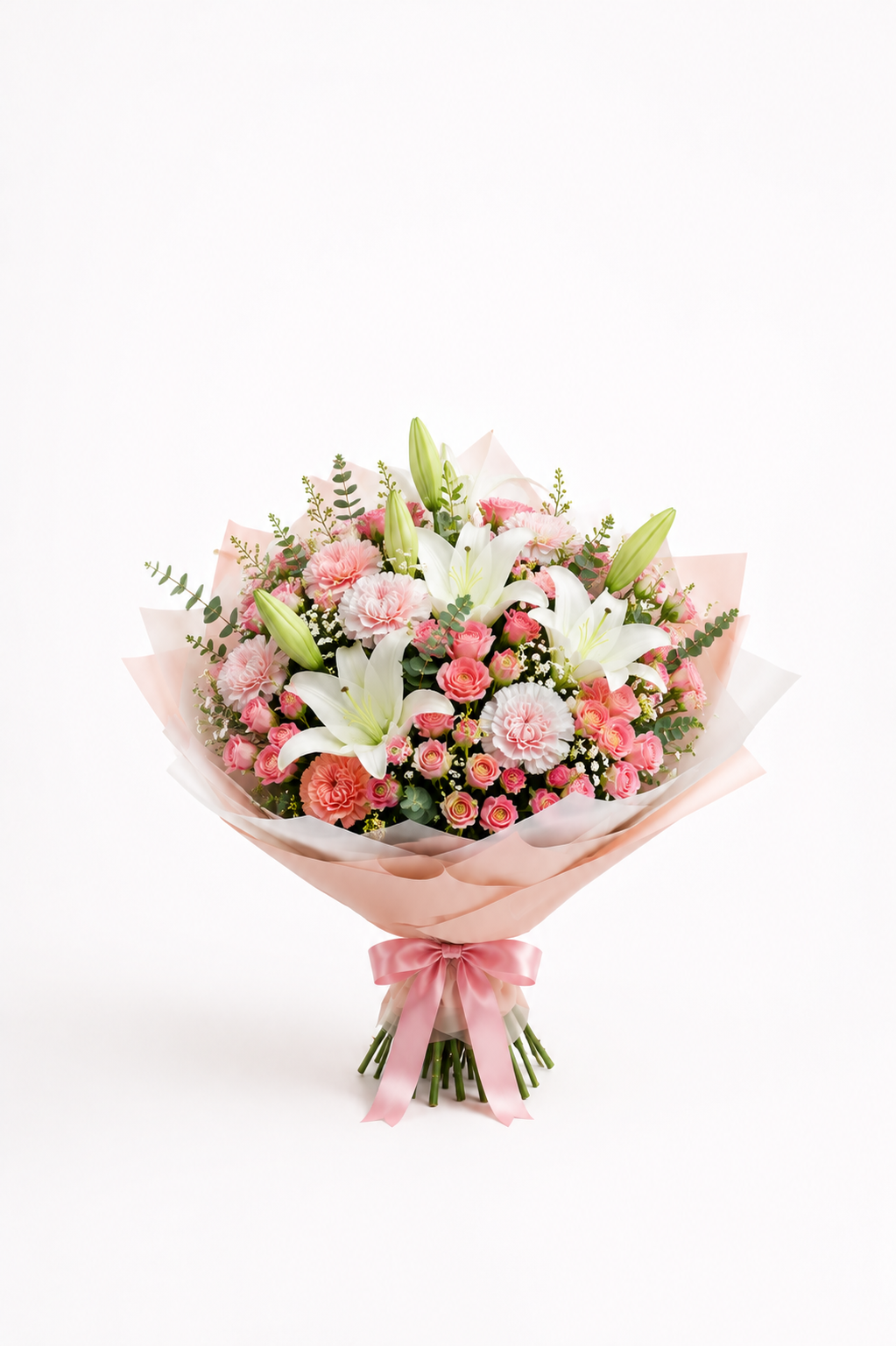 Colour Bloom Bunch - 20 Mixed Gerbera