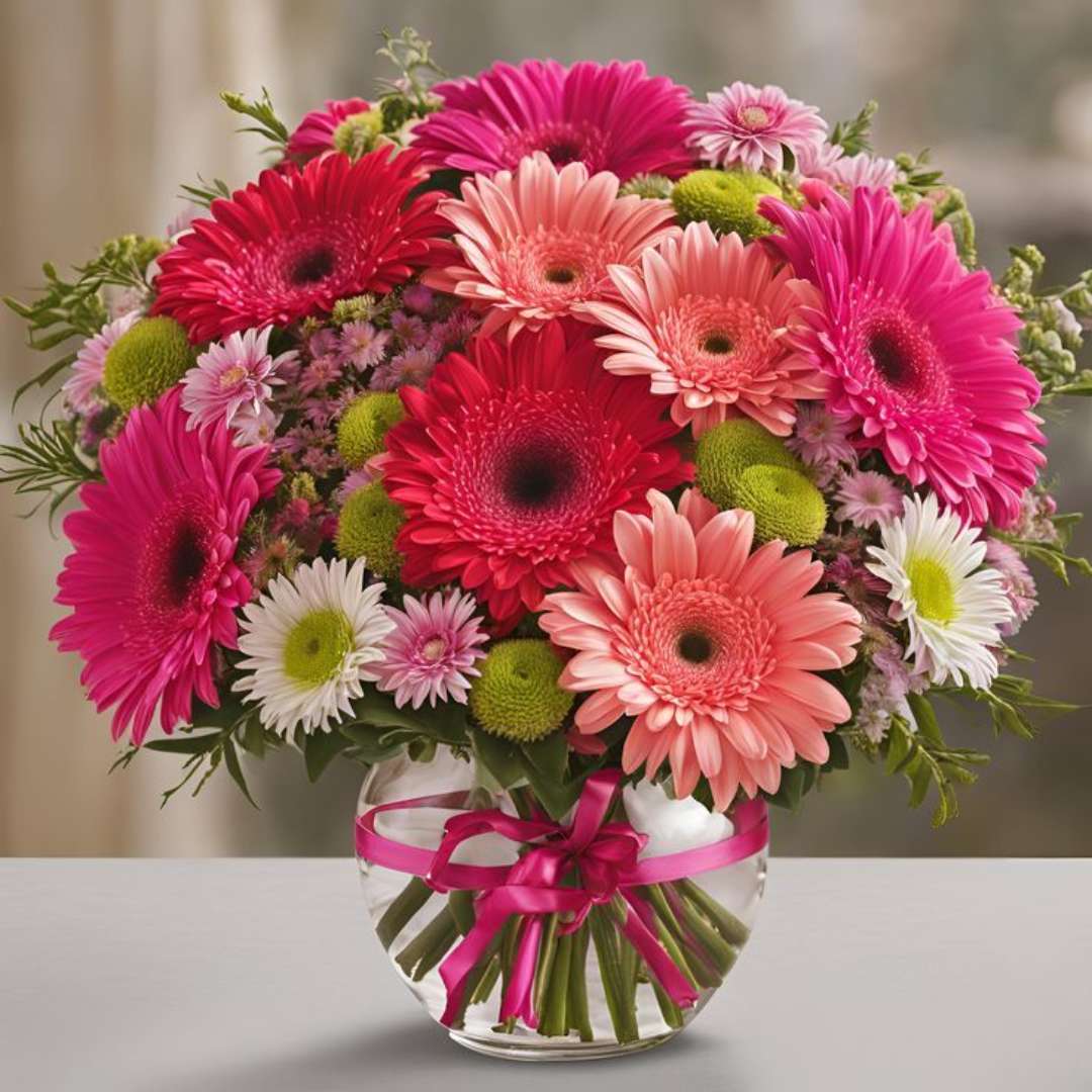 Colourtura – 21 Mix Gerbera with Daisies
