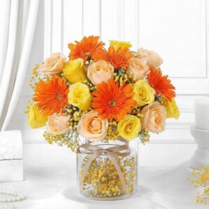 Sunshine Burst Bloom Vase