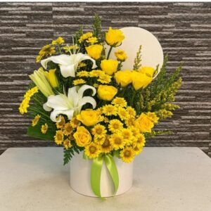 Yellow Radiance Floral Box