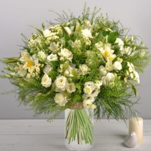 White Grace Vase Arrangement
