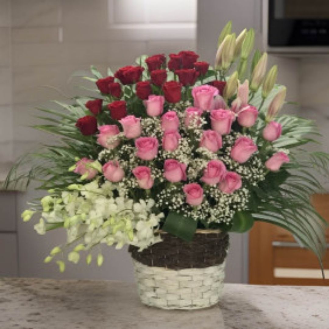 Rosetta Royale Bloom Basket