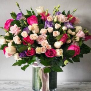 Blush Symphony Vase Arrangement