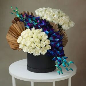 Azure Orchid Luxe Arrangement