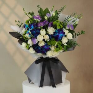 Celeste Harmony Hand‑Tied Bouquet