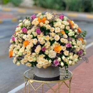 Pastel Radiance Bloom Dome