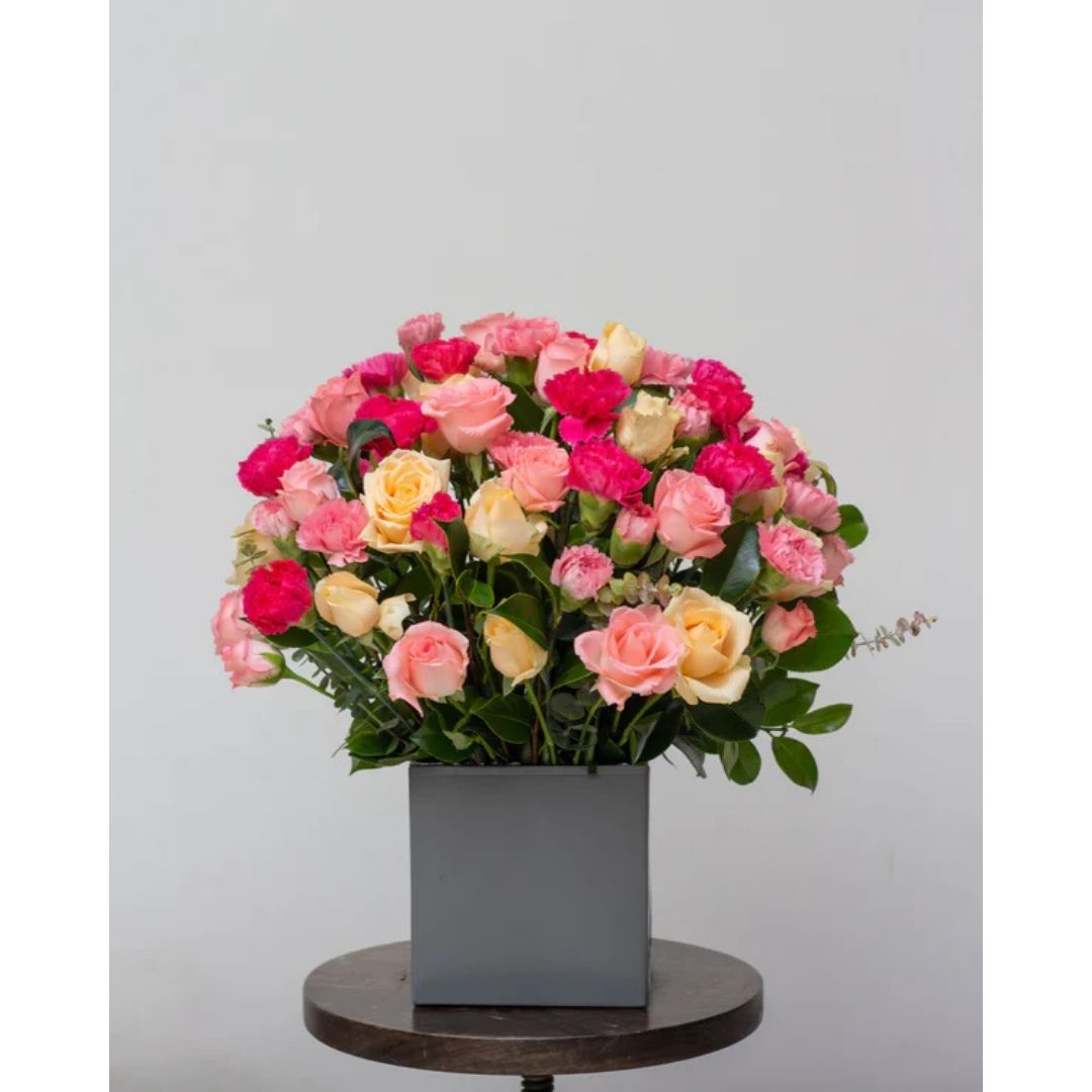 Pastel Bloom Whisper Basket